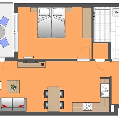 Apartamento Brise Strandresidenz Else Marie App 08